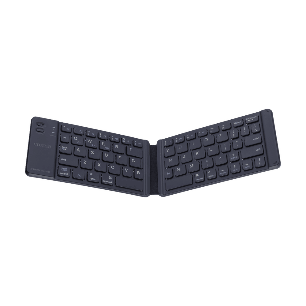 Buy Croma Bluetooth 3.0 Foldable Keyboard for Android, Windows Tablets